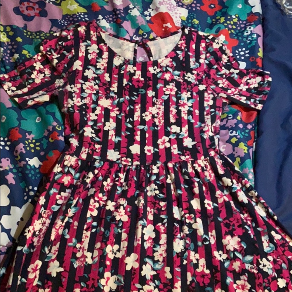 a dress